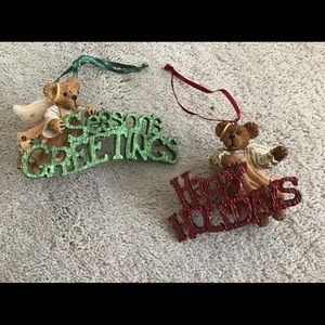 ❤️Boyds Bears RARE Ornaments Daniella and Gabriella